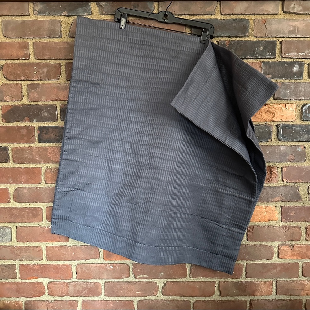 Sferra Euro Sham Gunmetal Gray 26” X 26”